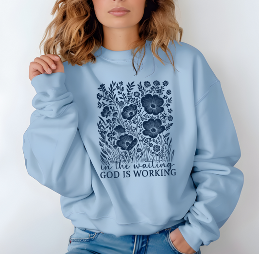 In the Waiting, God is Working Navy