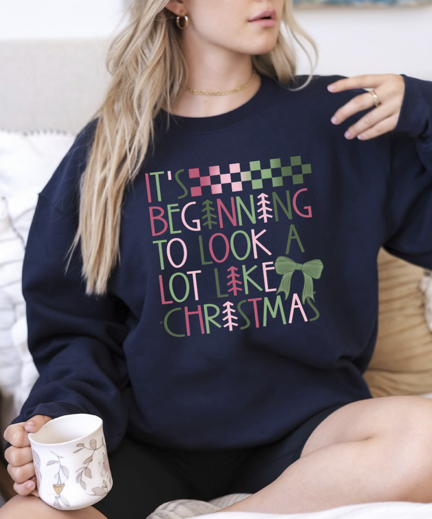 It's Beginning to look a lot like Christmas DTF Transfer