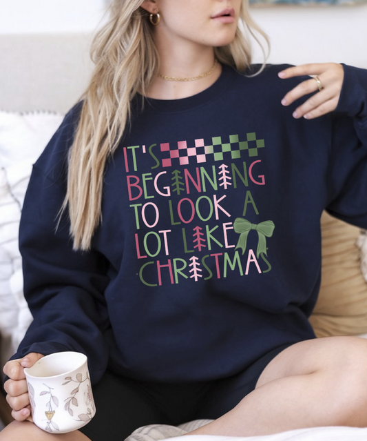 It's Beginning to look a lot like Christmas DTF Transfer