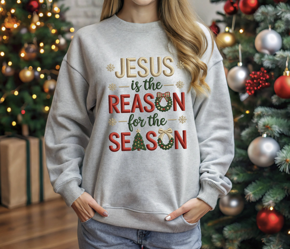 Jesus is the reason for the season DTF transfer