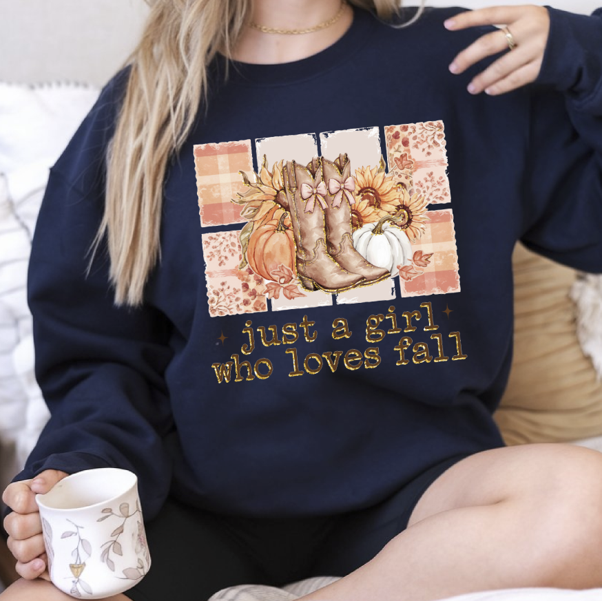 Justy a girl Who loves fall