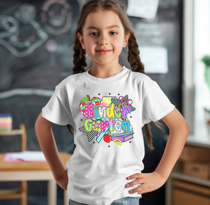 Retro Back to School Kindergarten