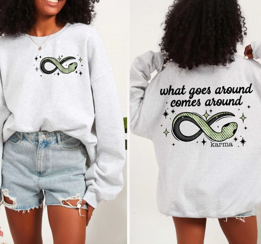 Karma, What goes around comes around snake