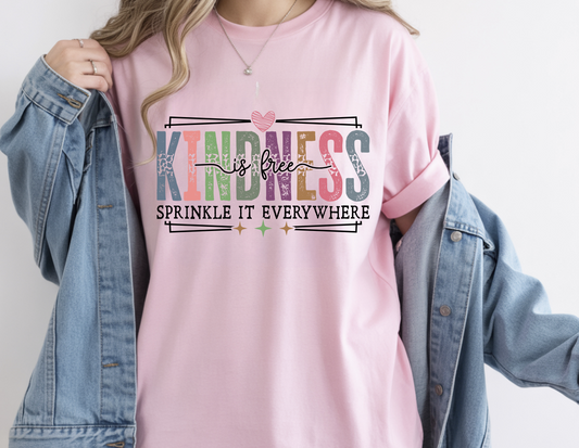 Kindness is Free DTF Transfer