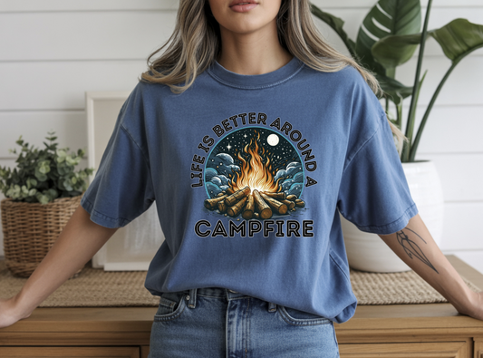 Life is better at the Campfire DTF Transfer