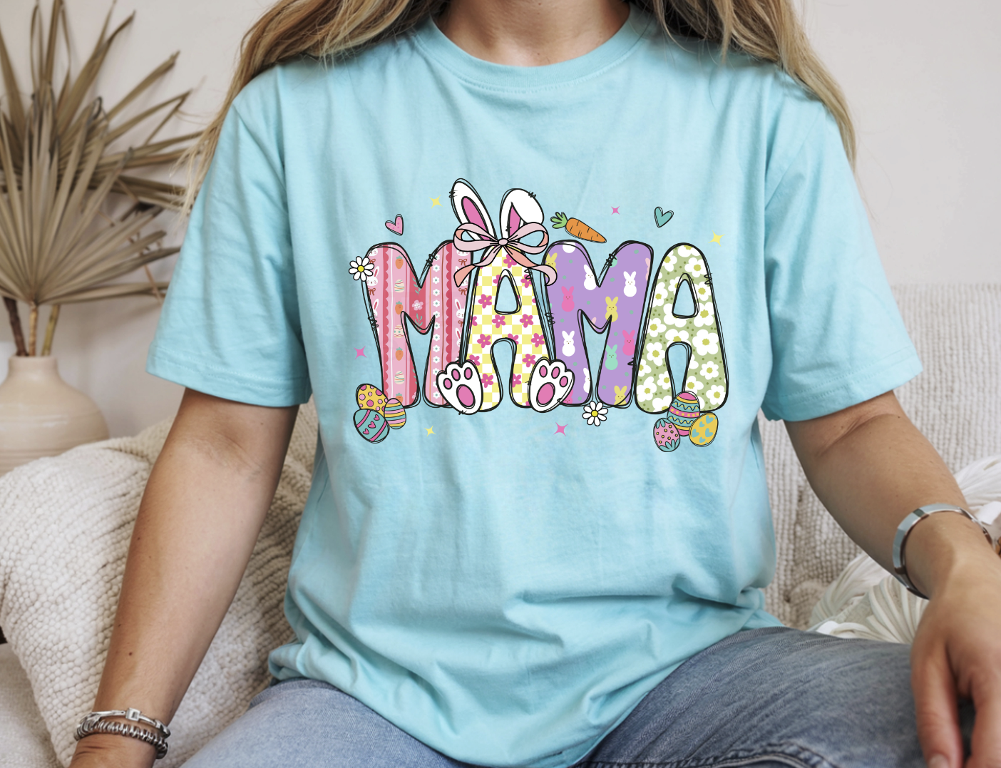 Mama Easter DTF Transfer