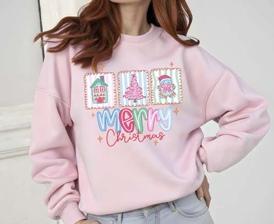 Merry Christmas Coquette DTF transfer