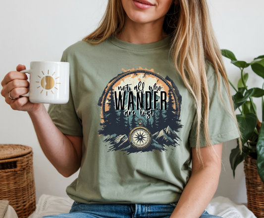 Not all who wander are lost