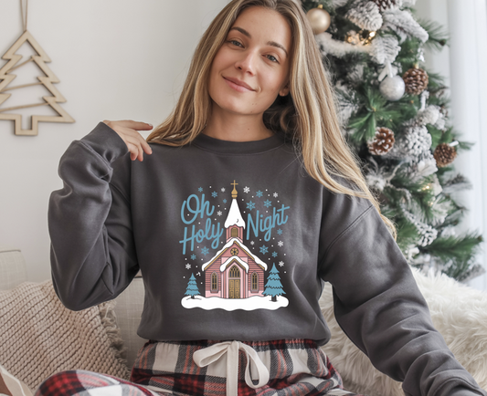 Oh Holy Night Christmas DTF transfer