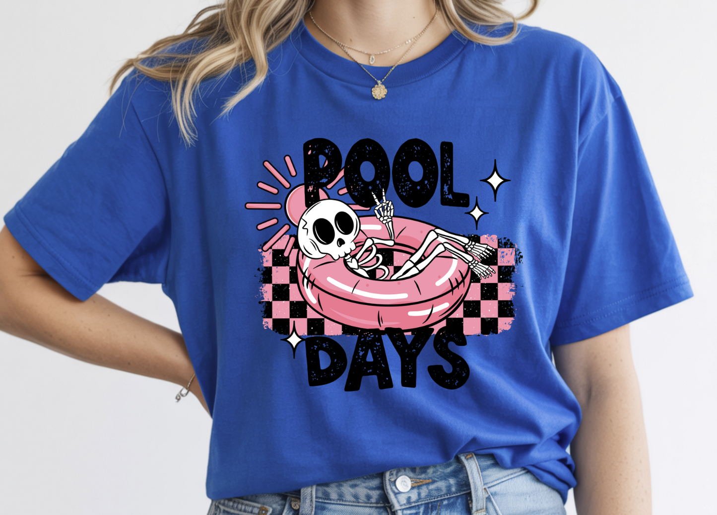 Pool Days DTF Transfer