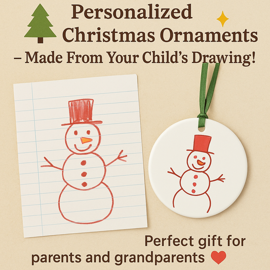 Hand drawn Christmas ornament