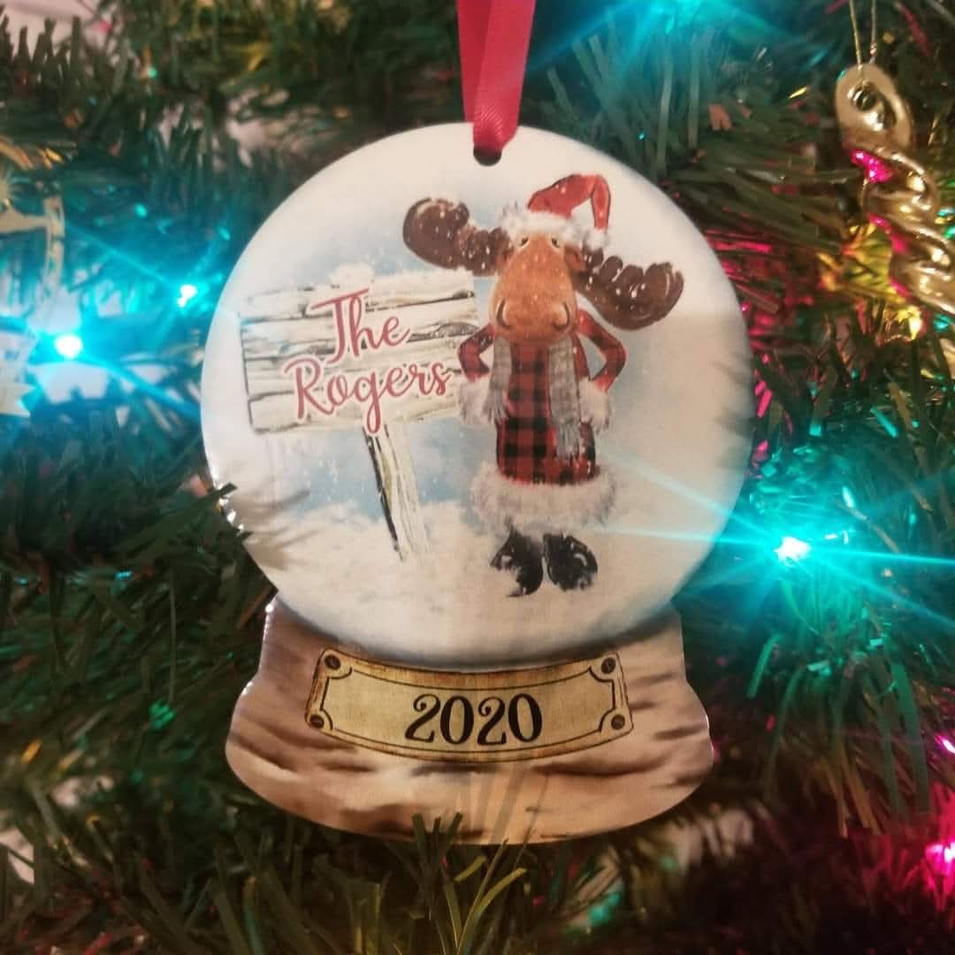 Snow globe Christmas Ornament