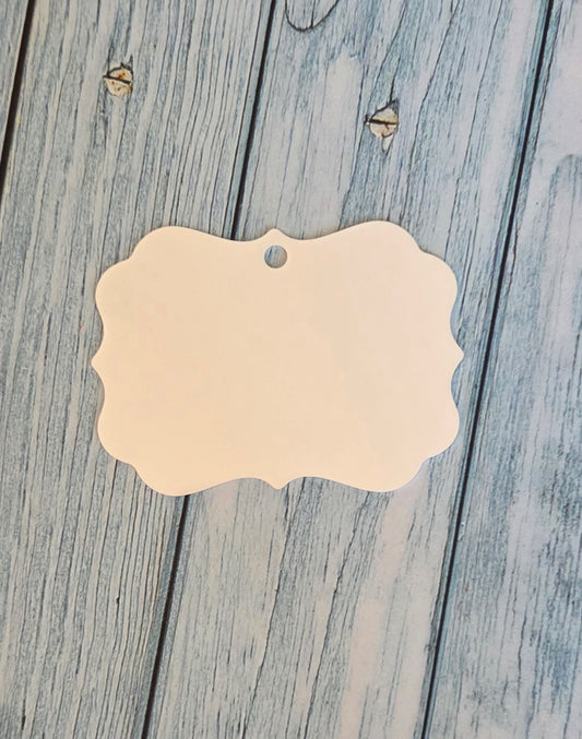 Benelux single sided mdf sublimation blank Christmas Ornament