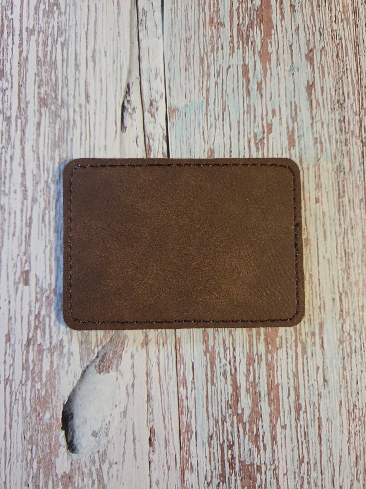 Laser Engraved Patches Leatherette Patch