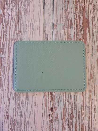 Laser Engraved Patches Leatherette Patch