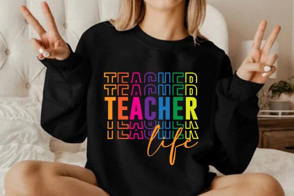 Teacher Life Rainbow