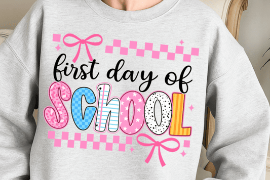 First day of school teacher