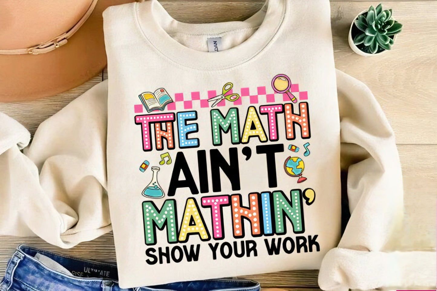 The math ain't mathin show your work