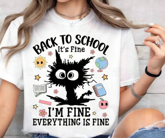 Back to school it's fine teacher