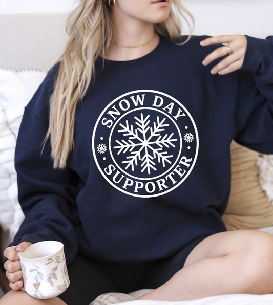 Snow day supporter DTF Transfer