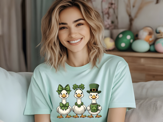 St Patrick's Day Goose DTF Transfer