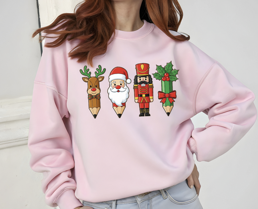 Teacher Christmas Pencils