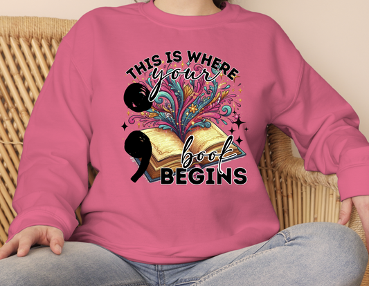 This is where your story begins DTF Transfer