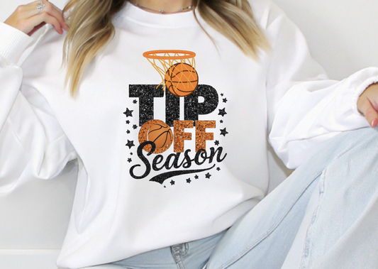 Tip off Season Basketball DTF Transfer