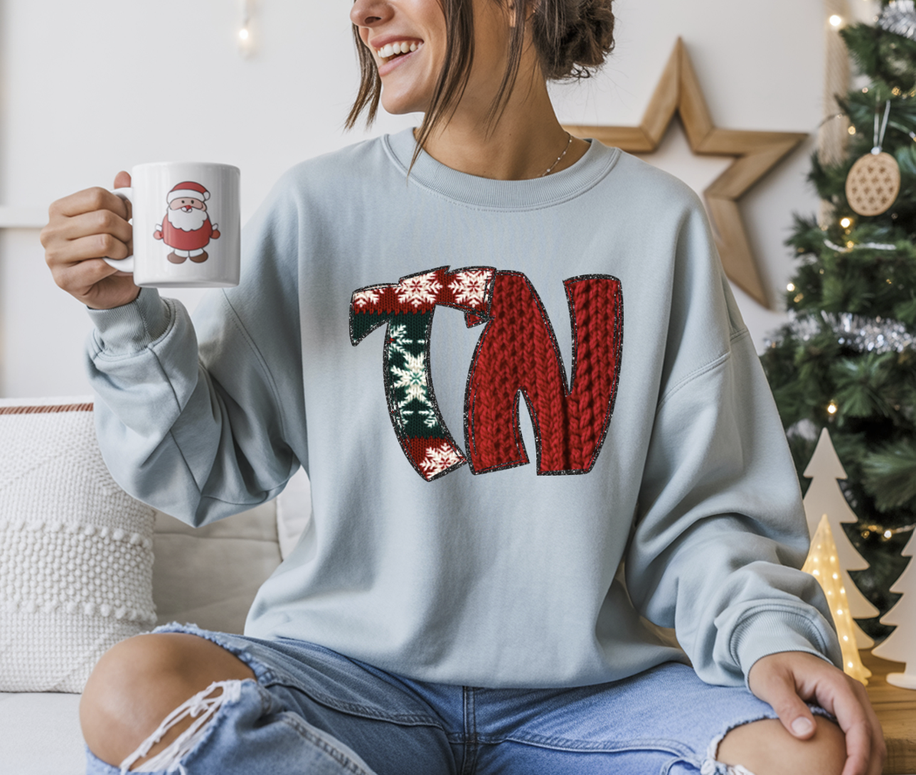 TN Christmas Sweater DTF Transfer