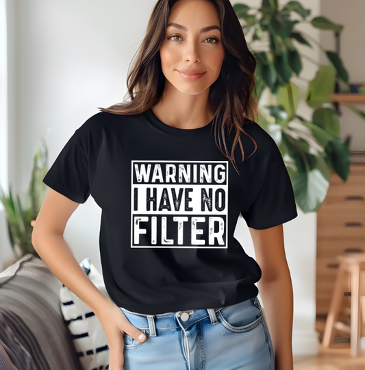 Warning I have no Filter